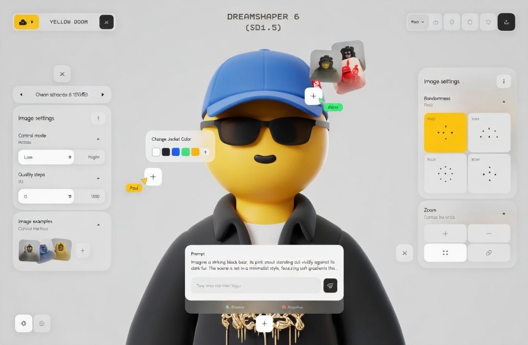 Mod workspace interface